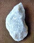 Stone tool from Tautavel
