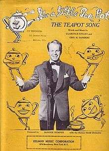 The Teapot Song sheet music cover