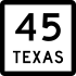 State Highway 45 marker