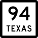State Highway 94 marker