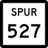State Highway Spur 527 marker