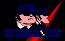 The Blues Brothers video game intro screen