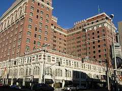Kirtland Cutter's Renaissance Revival style Davenport Hotel, widely considered his magnus opus