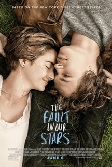 Movie poster featuring Shailene Woodley and Ansel Elgort in character