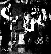 The Liverbirds on stage at the Star Club in Hamburg circa 1964