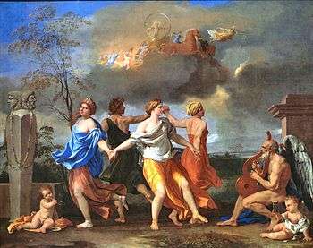 A Dance to the Music of Time by Nicolas Poussin