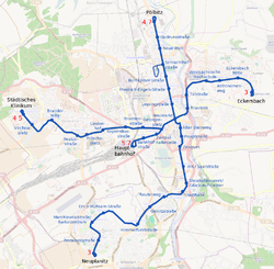 The network in 2013.