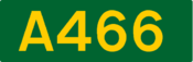 A466 road shield