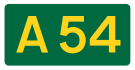 A54 road shield