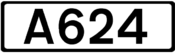 A624 road shield