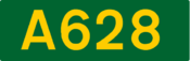 A628 road shield
