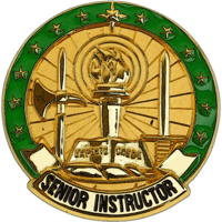 US Army Senior Instructor Identification Badge
