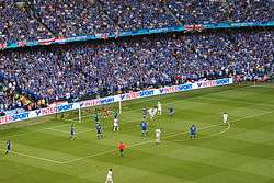 The 2008 UEFA Cup Final in Manchester which Rangers contested
