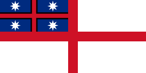 The Flag of the United Tribes of New Zealand.