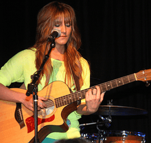 Veronica performing 2012.