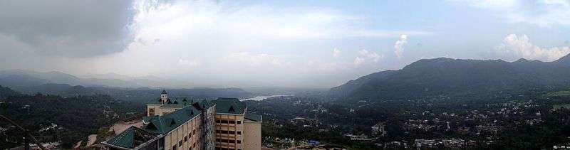 View of Sundernagar from JNGEC, Panorama View