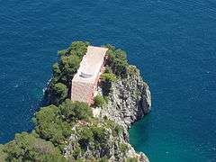 Villa Malaparte, from the clifftop