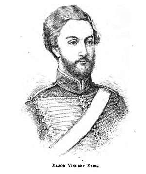 Sketch of Major Vincent Eyre