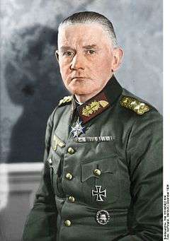 Generaloberst Werner von Blomberg in 1934