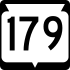 State Trunk Highway 179 marker