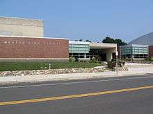 Weston High School entrance