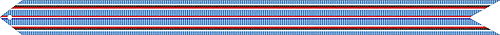 A mostly blue and red streamer, awarded to those who served in the American theater.